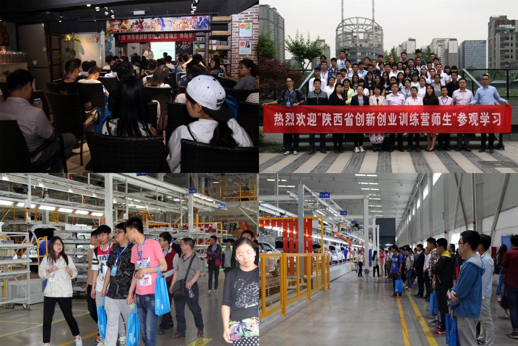 训练营全体营员赴企业考察