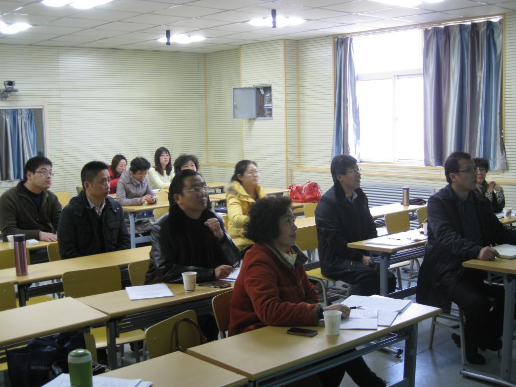 第四答辩组现场