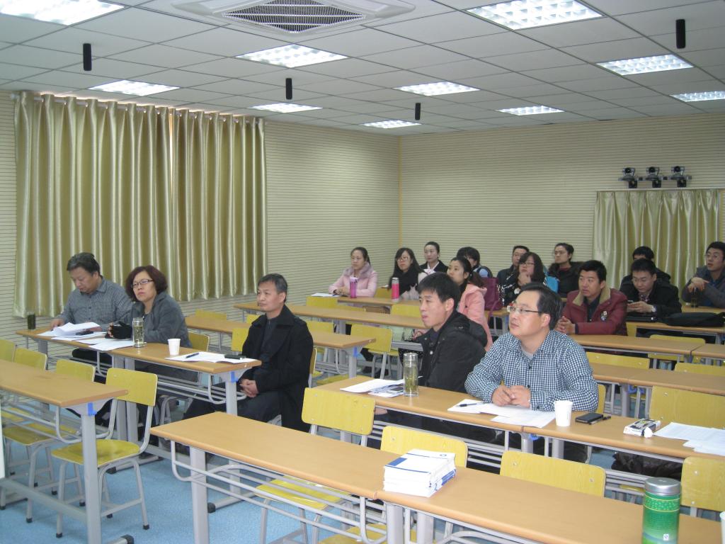 第五答辩组现场